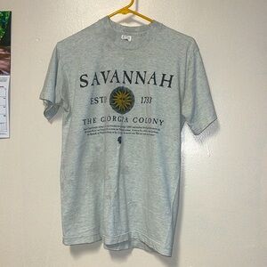Savannah  the Georgia colony established 1733 shirt